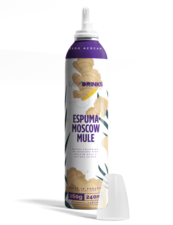 Espuma Preparada Easy Drinks Moscow Mule Zero Açucar 260g